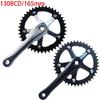 Aluminum Alloys Cranks Suit Durability Bike Crankset Bottom Brackets Cranks for Mountain Biking Event
