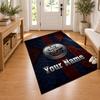 FC Hansa Rostock Custom Name Personalized Rug Non‑Slip Doormat Floor Carpet Housewarming Birthday Gift for Family Friends