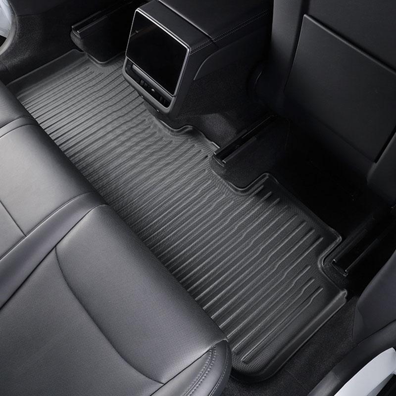 For Tesla New Model Y Juniper 2026+ TPE Floor Mats Waterproof Luggage Mat Wear-resistant Foot Pads ModelY Trunk Mats Accessories