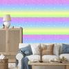 Lavender and mint glitter wallpaper for living room and bedroom 50x1000