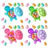 301pcs Miniature Glowing Turtles Plastic Decors for Gardens, Dollhouses, and Do It Yourself Projects