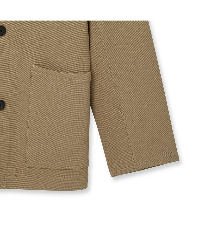 Iolo Double Jersey Jacket_Beige