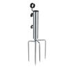 Outdoor Pole Holder Camping Umbrella Base Beach Anchor Tent Accessories Fishing Stand Rod Metal Patio Umbrellas