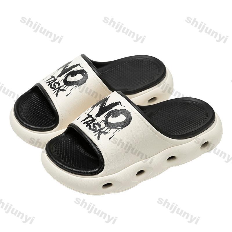 Fashion Couple Slippers Summer Soft Sole Height Increase Men's Cool Slippers Lightweight Comfortable Fashion Outdoor Women Casual Shoes