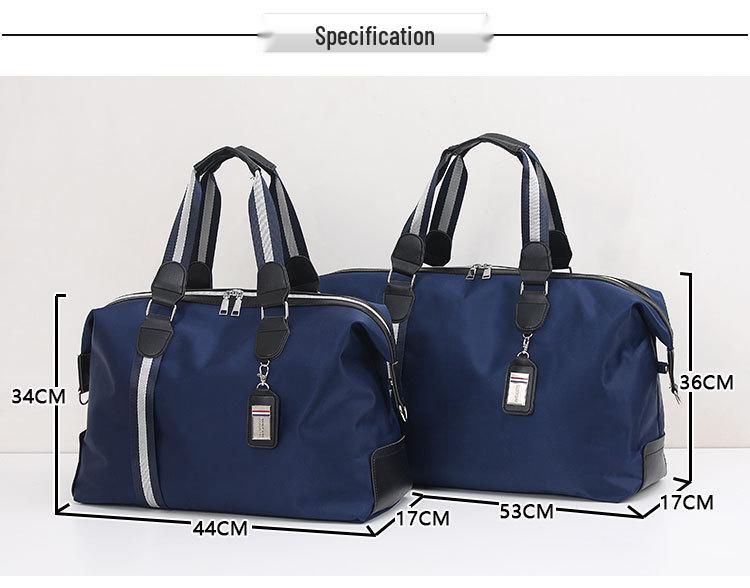 Herren Wasserdichte Schulter-Reise-Duffel-Tasche im koreanischen Stil