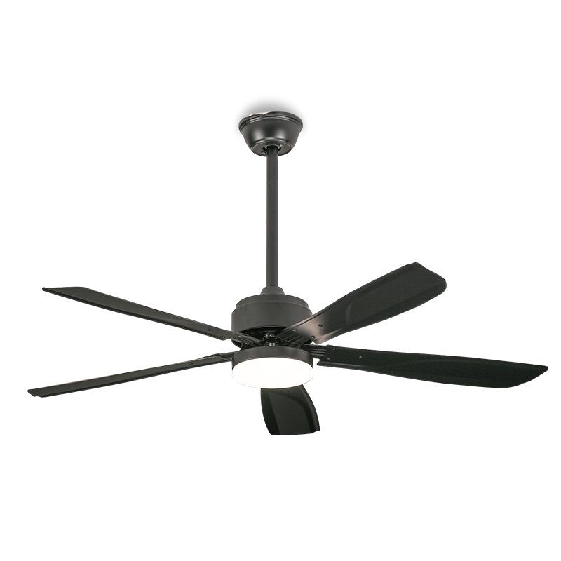 2026 Silent Smart Ceiling Fan Light with Pure Copper Motor and Frequency Conversion for Restaurants