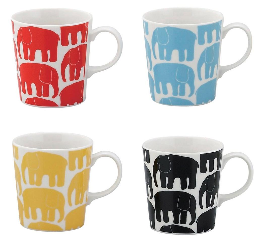 Finlayson Elefanti Mug, Yellow, FIN20-3-11