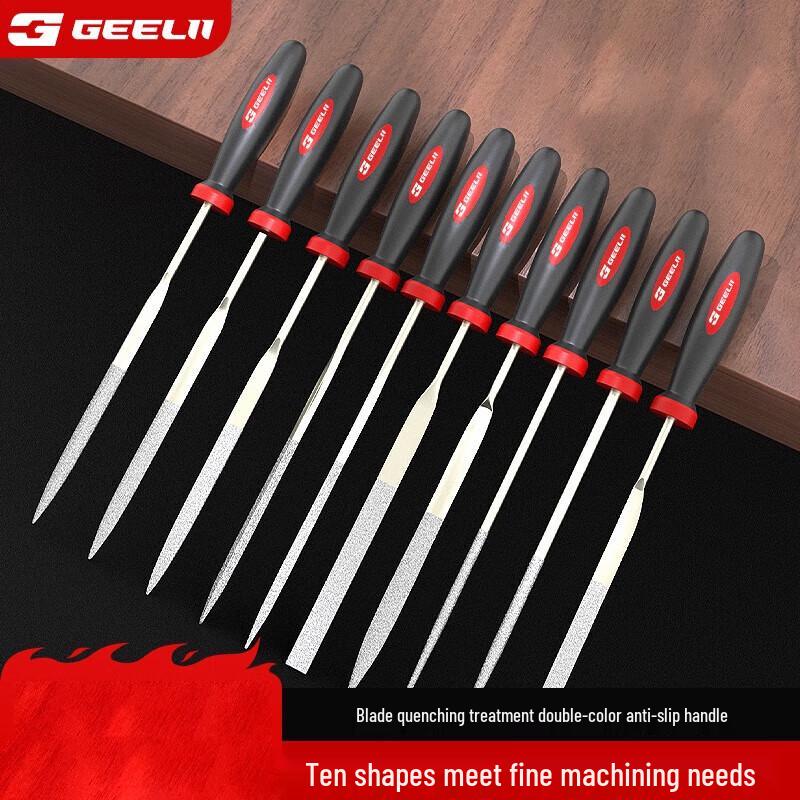 SMVP 10-Piece Assorted File Set CN plug (adapter included)