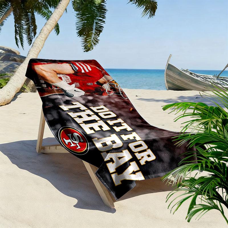 McCaffrey Print Beach Towel, Large Soft Quick Dry Towel for Beach Camping Swimming