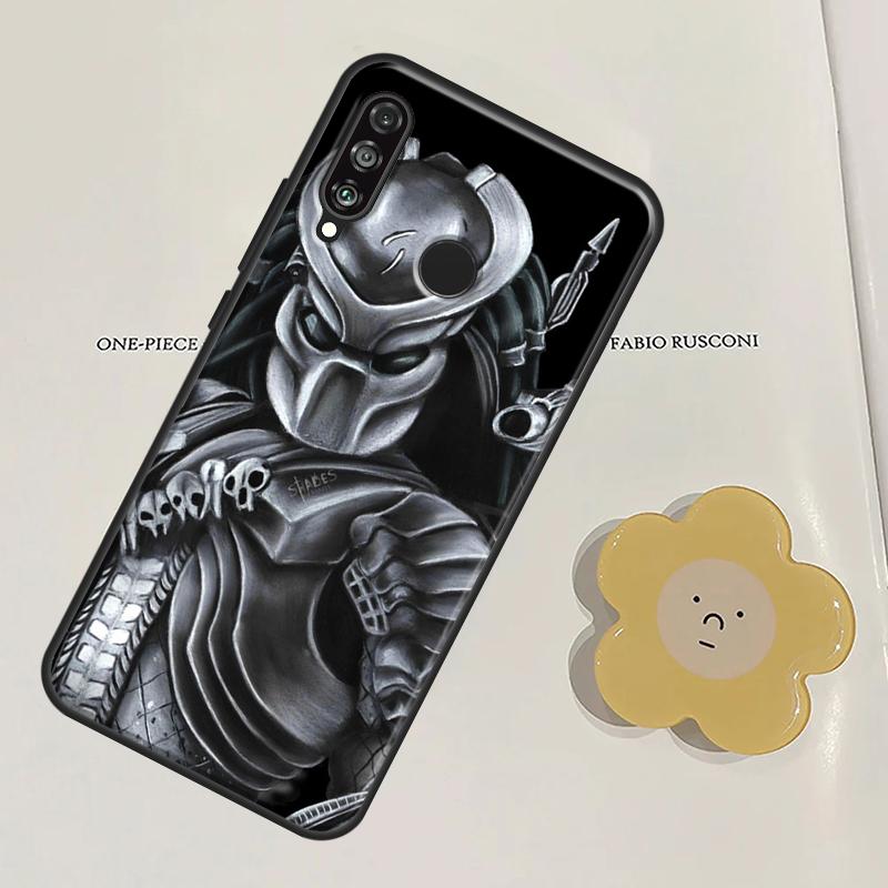 Alien Predator For Huawei Nova Y60 Y70 Y90 Y61 Y91 3i 7i 8i 11i Nova 9 10 SE 11 Pro P20 P40 P30 Lite Case