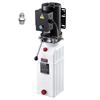 10L Hydraulic Pump, 2.2KW Hydraulic Dump Trailer Pump Single Acting, 22Mpa Max Relief Pressure, 6.3L/min Flow Rate