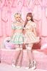 Clearstone SugarWhip Cosplay Halloween Pastel Flare China Dress for Women - Mint