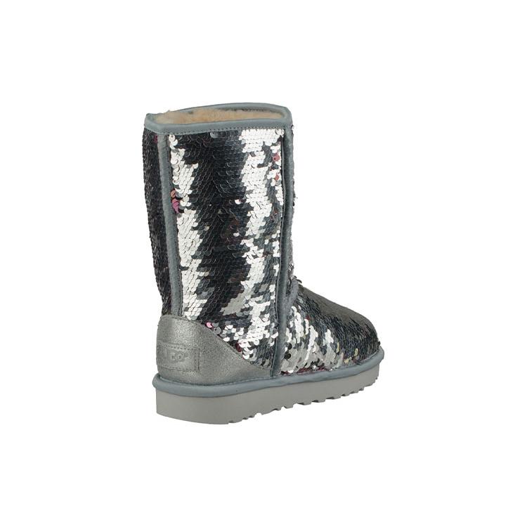 UGG Classic Short Sequin 'Silver' Women's 1094982-SLVR