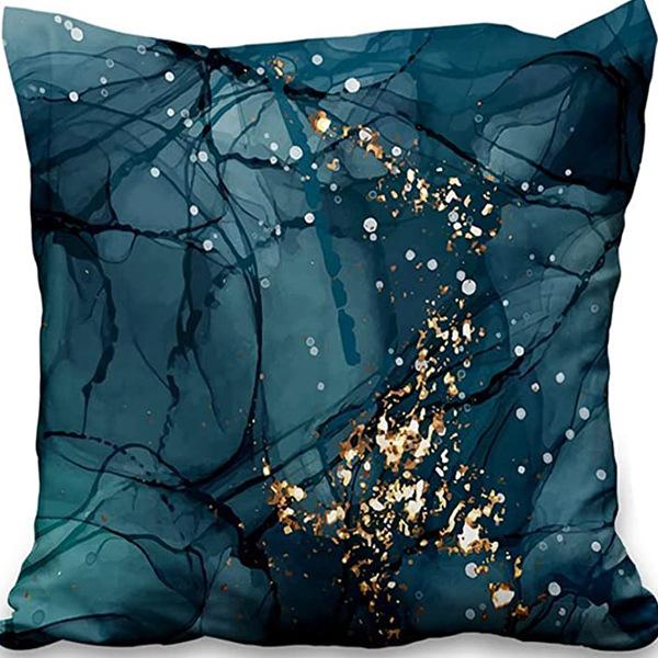 New Summer Hot-selling Light Luxury Series Simple Marble Sofa Bedside Cushion Pillow Cover