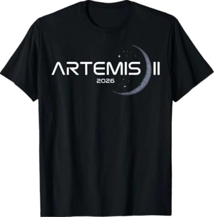 Artemis II Launch to The Moon Space Mission 2026 T-Shirt M
