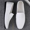 Leather Men's Shoes Summer New Driving Flat Casual Style Men's Shoes Trendy Fashion Outdoor Lazy Loafers Men's Shoes
