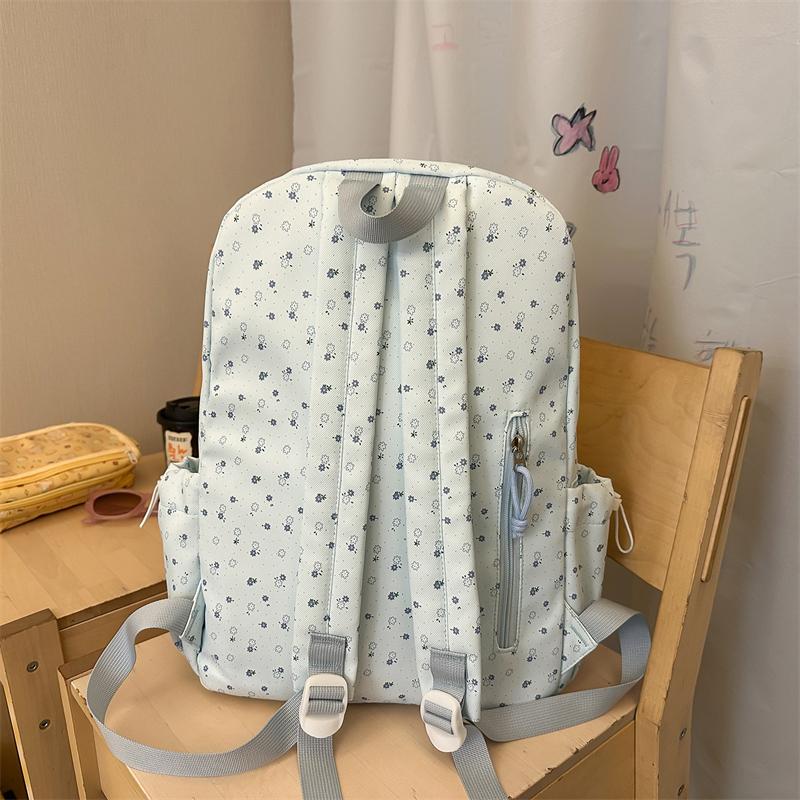 Women's Printed Backpack Student Schoolbag