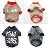 Custom Printing Pet Clothes Winter Warm Thickening Hoodie Cotton Knitted Dog Sweater