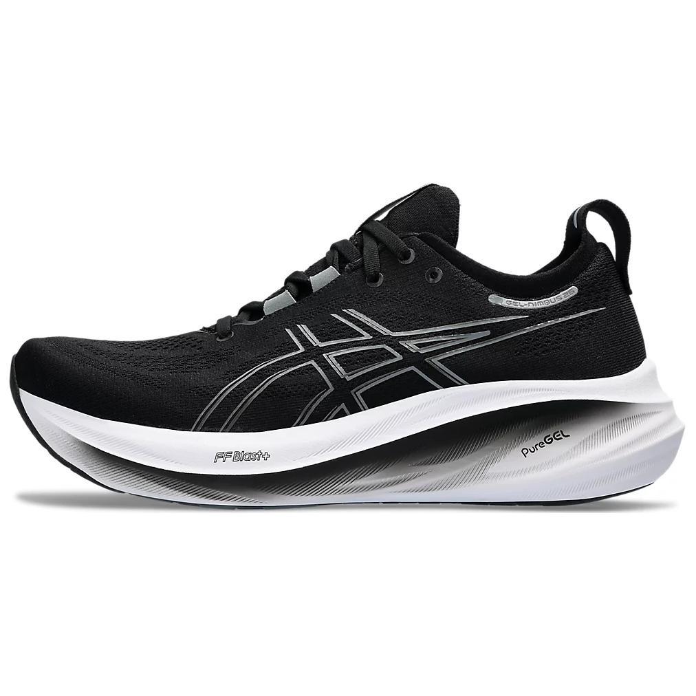 ASICS Gel-Nimbus 26 4E Wide  Black Graphite Grey  Men s 1011B796-001 EU 47