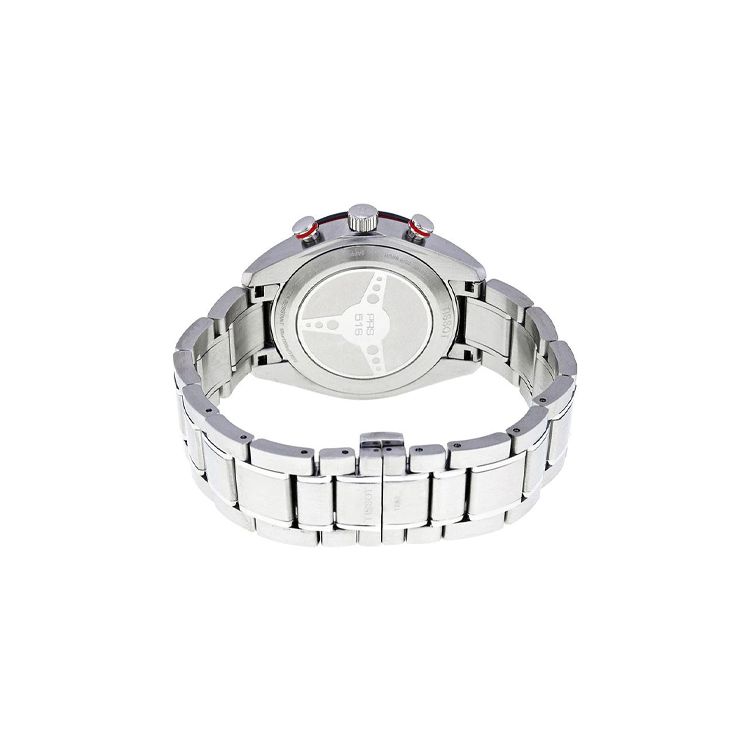 Tissot Relógio da Série T-Sport com Movimento a Quartzo Resistente à Água 100M Caixa de Aço Inoxidável com Mostrador Prateado Pulseira de Aço Inoxidável T100.417.11.031.00