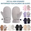 Nepromokavé rukavice do chladného počasí pro batole Sněhuvzdorné palčáky s měkkou plyšovou podšívkou Vlastnosti pro venkovní použití