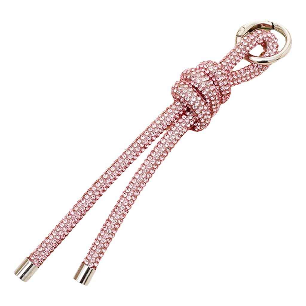 Dazzling Rhinestones Phone Bracelet Fashionable Diamonds Key Cord Unique Bag Decoration for Sophisticated Women Girls