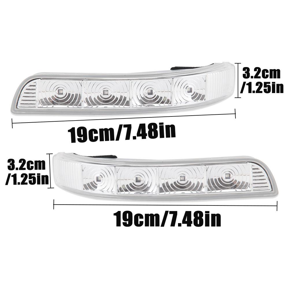 Rearview Side Mirror Turn Signal Indicator Lights For Kia Sorento XM 2009 2010 2011 2012 2013 2014 87613-2P000-FC 87623-2P000-FC
