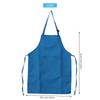 Good-8-Piece Children's Apron And Chef Hat Set, Adjustable, With 2-Pocket Kitchen Apron Apron
