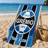 Custom Name FBPA Football Club Emblem Personalized Microfiber Beach Towel, Quick-Dry, Ideal for Summer Travel, Beach Essential, Swimming