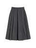 Women's Summer High-Waisted A-line Pleated Drape Skirt Suit