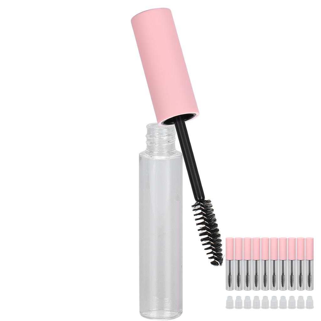 10pcs 10ml Empty Mascara Tube Reusable Portable Mascara Bottle for Eyelash Growth Oil