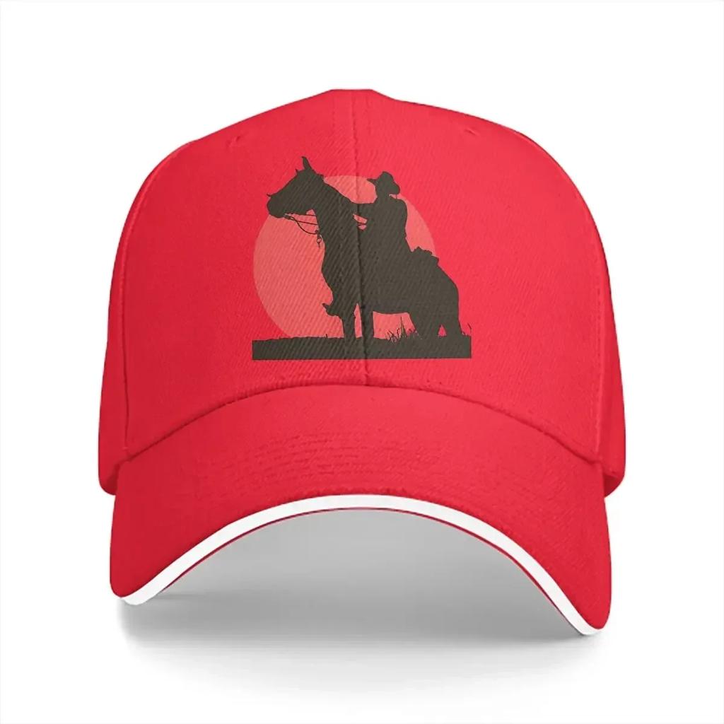 Horse Solid Color Baseball Caps Peaked Cap Yellowstones Dutton Ranch Sun Shade Hats Unisex Women