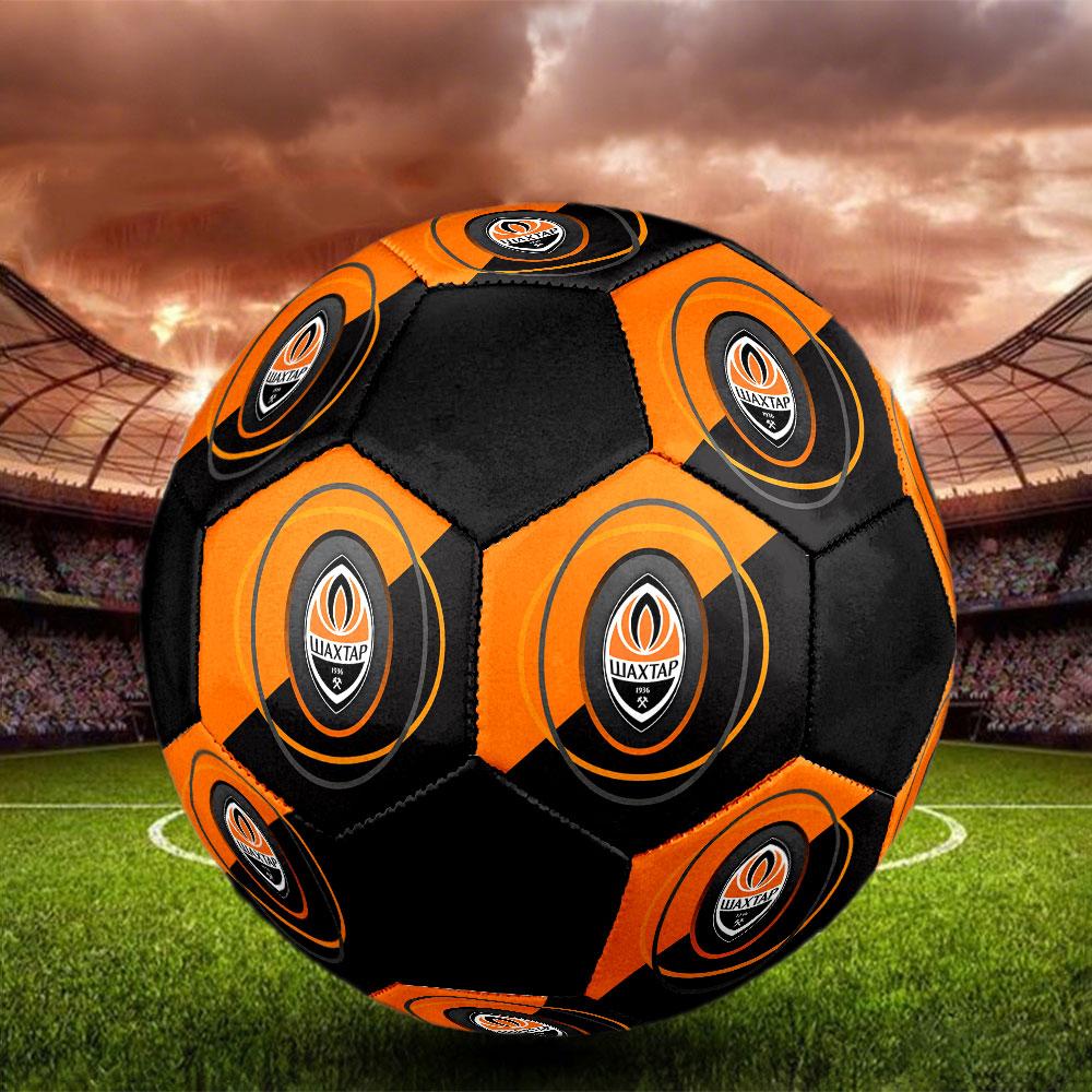 Shakhtar Donetsk FC Size 5 Soccer Ball, Machine-Stitched PVC, Durable & High Bounce, All Ages Fit, Fan Merchandise, Matches & Outdoor Use.