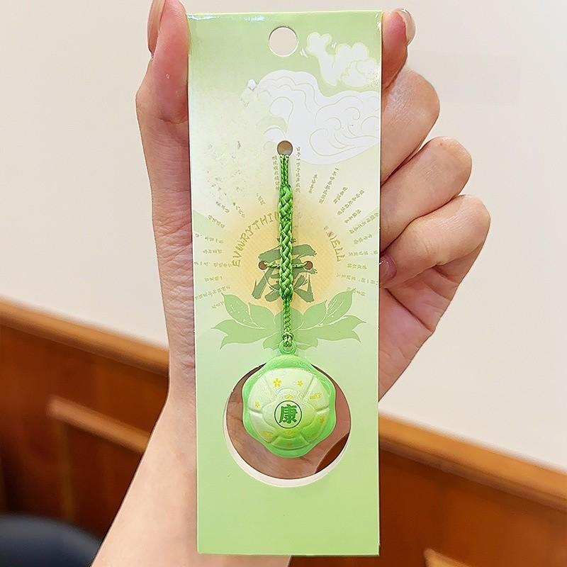 Little Cute Jinnew Turtle Shell Water Sound  Bell Mobile Phone Pendant Backpack