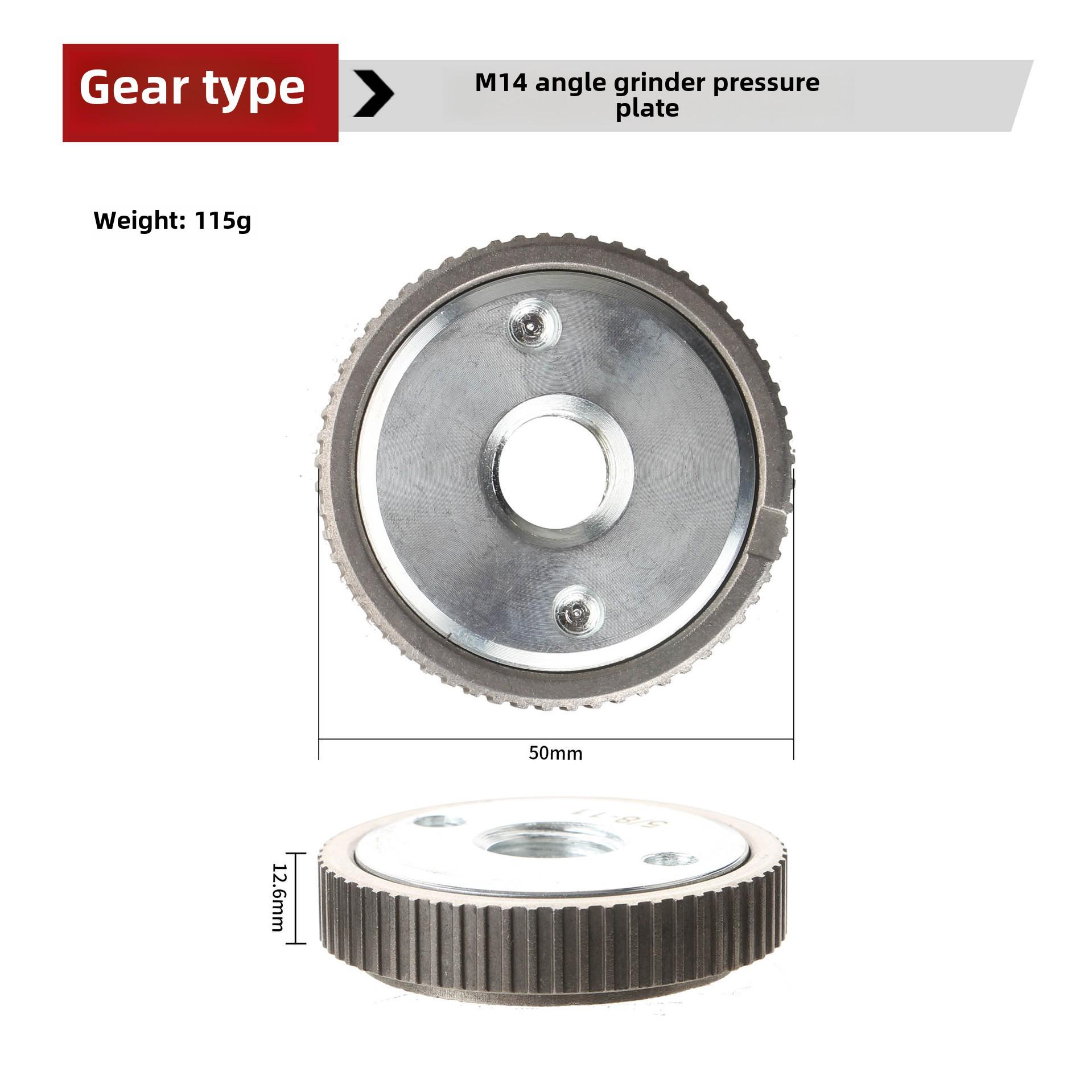 

M14 Портативная самоблокирующаяся угловая шлифовальная машина с быстрозажимной пластиной