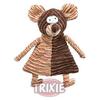 Souris - TRIXIE - 8 Cm - Latex - Rembourrage Mousse Polyester - Couleurs Variées