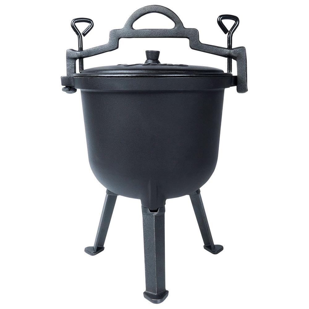 Cast Iron Cauldron On Legs with Lid CAST LINE 4 L