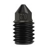 P1P 3D Printer Hotend: Hardened Steel Brass Nozzle for High-Temperature Printing