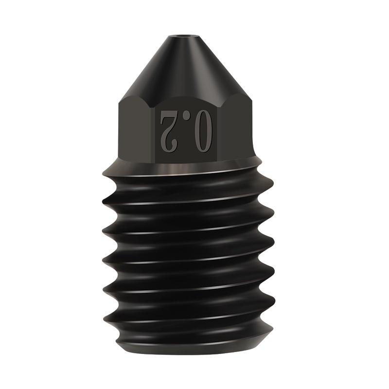 P1P 3D Printer Hotend: Hardened Steel Brass Nozzle for High-Temperature Printing