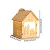 Christmas Tree Hanging Decoration Cabinet Lighted up Christmas Village House