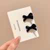 2 Stück Neujahr Rote Schleife Haarspange für Frauen Niedliche Kleine Perle Seitenclip Schleife Haarnadel Mädchen Party Kopfschmuck Haarschmuck