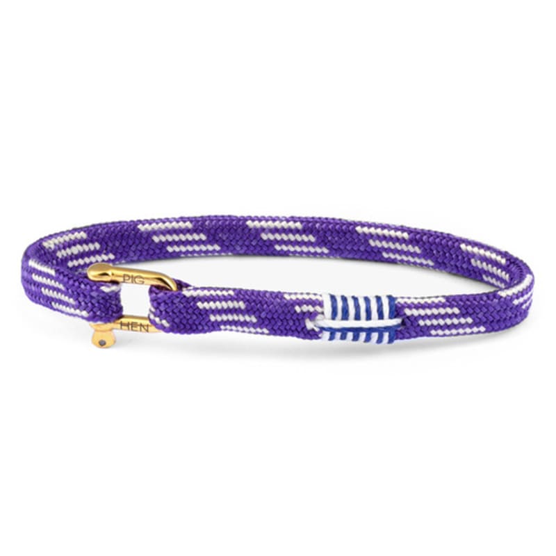 PIG & HEN (Women's) Frankie Bracelet - Royal Purple X Arctic Blue X Gold