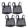 4PCS Mesh Aquatic Pond Plant Baskets PVC Reusable Pond Planting Bags with Handles for Garden Bog Plant