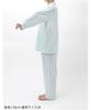 EP8070 Long Sleeve Pajamas with Cotton Double Gauze Wing/Wacoal Women's Pants, 100% (Body),