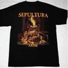 T-shirt Sepultura Arise Coton Noir Toutes Tailles
