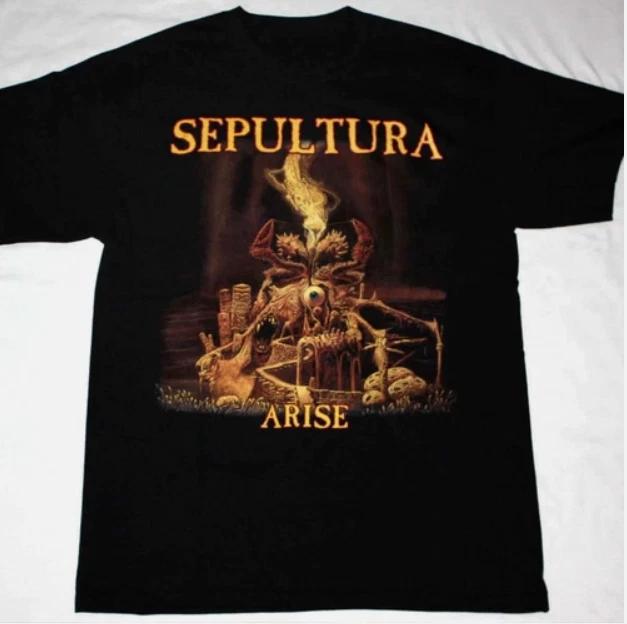 Sepultura Arise T-Shirt Black Cotton Tee All Sizes S