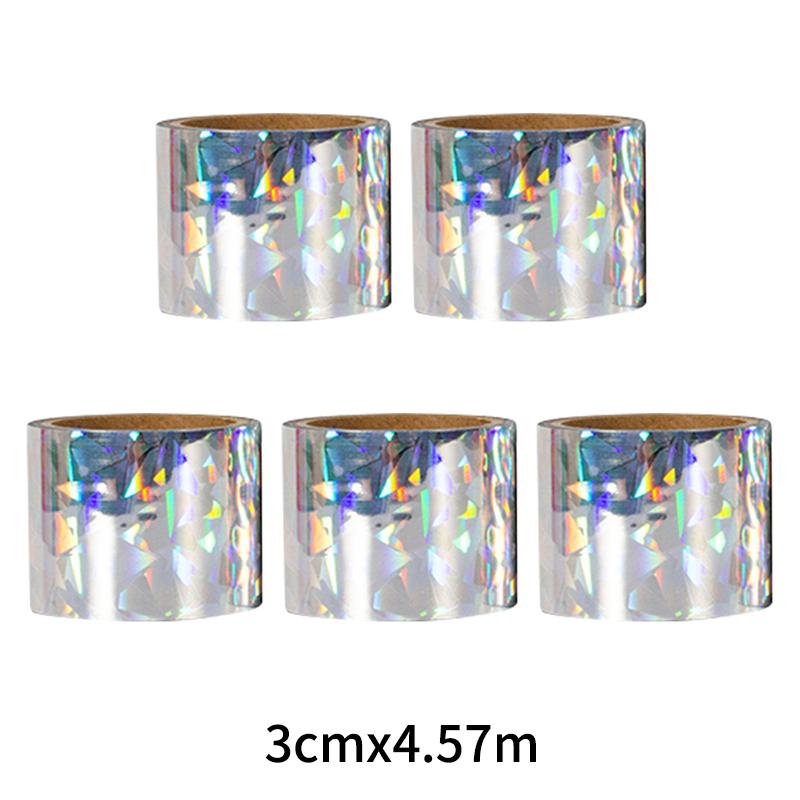Scare Pigeon Reflective Tape Bird Repellent Balcony Bird Deterrent Tape Home Garden Anti-Bird Gardening Supplies Outdoor Orchard