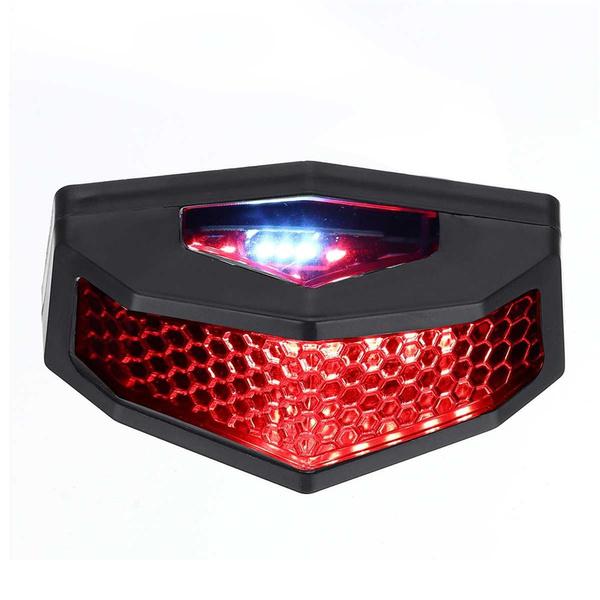 1X 12V Motorcycle LED Tail Rear Light Brake Stop Turn Signal License Plate Lamp