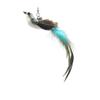 Funny Simulation Bird Interactive Cat Feather Toy with Bell Sucker Cat Stick Toy for Indoor Kitten Play Chase Exercise Cat Toy