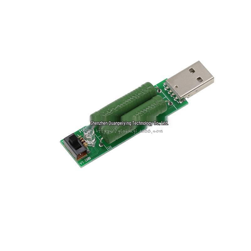 USB Charging Test Instrument with Switch for 2A/1A Discharging Resistor
